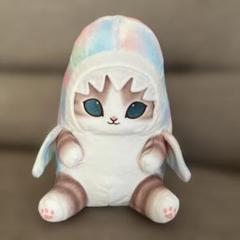 【新品タグ付】mofusand　パステルサメにゃん　BIGぬいぐるみ オーロラ
