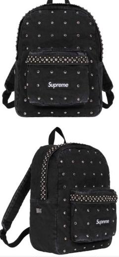 Supreme b.b. Simon Denim Backpack Blackのサムネイル