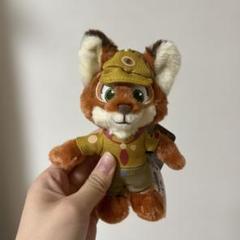 上海ディズニー　ズートピア　ニック　ぬいぐるみキーホルダー　ぬいば