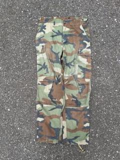 60〜80s US ARMY ミリタリー カモフラ 総柄 カーゴパンツ 古着