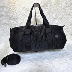 【未使用タグ付き】PORTER_TANKER 2way ボストン　ポーター　黒 855-05900_to1.jpg