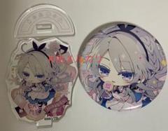 泡沫のユークロニア　ユークロ　BGS 缶バッジ　雛菊 泡沫のユークロニア ユークロ ブロッコリー ガールズショップ