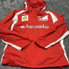 フェラーリ レーシングジャケット風 ナイロンジャケット 非公式 新品 Ferrari - 【超激レア】フェラーリ レーシングジャケット☆刺繍