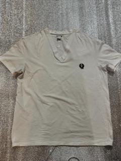 D&G Tシャツ 半袖 Vネック DGロゴ刺繍 ホワイト【国内発送】 fit=scale-down,w=1200