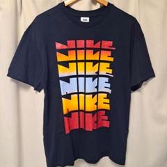 70s NIKE 復刻 両面ゴツナイキ Tシャツ L