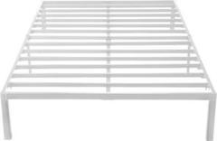 ベッドフレーム　シングル　195×95×30㎝ スチール すのこ　ホワイト