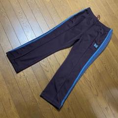 needles トラックパンツ ナロー S マルーン