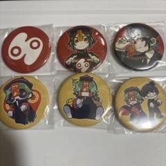 缶バッジ 6個セットコラボ さばぴー 缶バッジ ヴィレヴァン