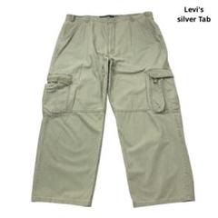 silver Tab Levi's リップストップ カーゴパンツ バギー W38