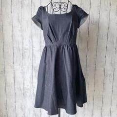 【A1615】BURBERRY BLUELABEL デニム半袖ワンピ　サイズ36 美品ブルーレーベル バーバリー半袖ミニワンピース36 - メルカリ