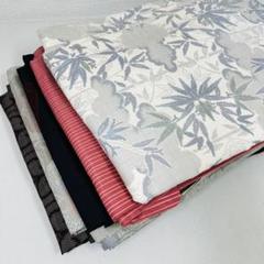 木綿 着物 正絹 4着 まとめ売り リメイク材料 S-792 大島紬 着物 正絹 5着 着物まとめ売り リメイク材料 S-1925
