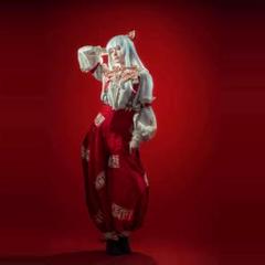 Sさま専用国内発送即納！森森仙　東方Project 藤原妹紅 コスプレ衣装　M 森森仙コスプレ東方Project コスプレ藤原妹紅 コスプレ衣装