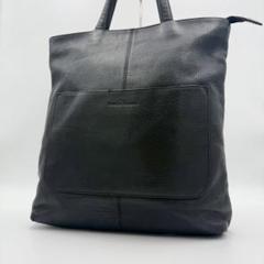 美品✨ヴァレンティノガラヴァーニ トートバッグ Vステッチ レザー ブラック Valentino Garavani ヴァレンティノ・ガラヴァーニ ロック