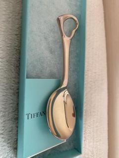 Tiffany ティファニー ベビースプーン＆フォーク オープンハート