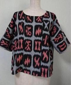 着物リメイク トップス ブラウス ハンドメイド kimono vintage