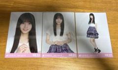 乃木坂46 海邉朱莉 北海道公演2025年 フリルミニスカ生写真3種コンプ