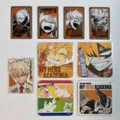ヒロアカ 爆豪勝己 原画展 コースター クリアカード さセット