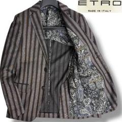 美品　エトロ　ETRO テーラードジャケット　NEWJERSEY ペイズリー柄 ETRO - 極美品 エトロ ETRO ジャケット テーラードジャケット