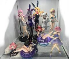 新作プライズ　美少女フィギュア　ジャンプ系　他　まとめ売り　セット　② 美少女 プライズ フィギュア 8体セット Sleepy Bunny シュガー