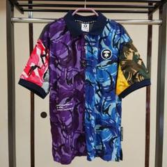 【AAPE】Camouflage-Panel Polo S