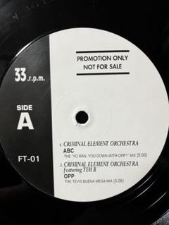 CRIMINAL ELEMENT ORCHESTRA / CASANOVA