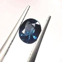 中央宝石研究所 天然 コランダム ブルー サファイア 1.141ct ルース