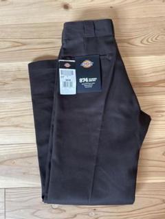 ※値下げ★送料込【古着】ディッキーズ 874 ダークブラウン W34 メキシコ製 クーポン使えます 送料込【古着】ディッキーズ 874 ダーク