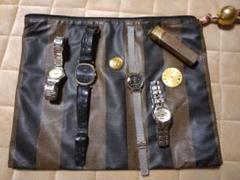 時計ジャンクセットと文字盤 FENDI 小物入れ、GIVENCHYライター