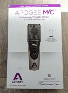 APOGEE MiC+＊配信用マイク＊コンデンサーマイク＊スマホ配信 APOGEE MiC+＊配信用マイク＊コンデンサーマイク＊スマホ配信