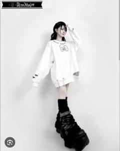 DimMoire ディムモアール Crush×PO スウェット ホワイト DimMoire ディムモアール Crush×PO スウェット ホワイト
