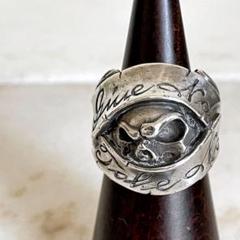 ラットレースシルバー スカルリング 18号 ラットレース - Standard Skull Ring 