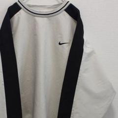 NIKE GOLF 00's ロゴ刺繍 良質生地 XLサイズ 古着プルジャケット