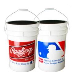 日本未発売 Rawlings ローリングス ボール入れ バケツ 野球 公式のサムネイル