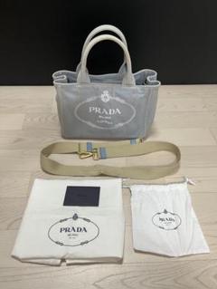 PRADA - PRADA プラダ カナパ 2WAYバッグ TUサイズ ホワイト系の