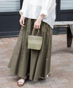 新品◆FORK&SPOON◆ジャガードワイドパンツ《KHAKI》アーバンリサーチ