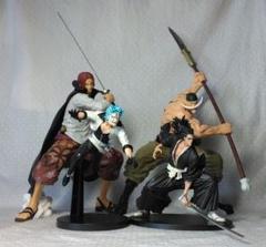 プライズフィギュアまとめ売り 【白ひげ、シャンクス、グリム