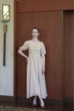 【美品】Acka. dress one-piece マキシ丈 ベージュ 1番人気 美品】Acka. dress one-piece マキシ丈 ベージュ 1番人気 - メルカリ