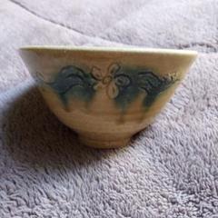 ♥美濃焼　小さな　黄瀬戸　茶碗　茶道具　骨董　古玩 ♥美濃焼小さな黄瀬戸茶碗茶道具骨董古玩