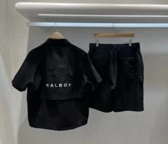 MALBON マルボンゴルフ メンズ セット 2点セット ブラック