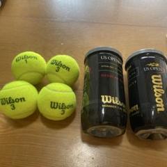 美品】Wilson テニスボール 硬式 4個セット - メルカリ