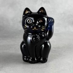 美品未使用バカラ限定品の幸運の招き猫 バカラ 名入れ対応 Baccarat フィギュア オーナメント 招き猫