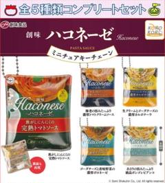 創味食品 ハコネーゼ ミニチュアキーチェーン コンプリートセット