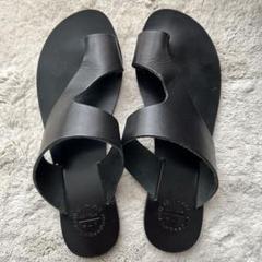 ATP Atelier Apricena トングサンダル 36 黒