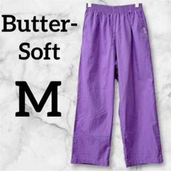 ✨️海外古着✨Butter-Soft【M】カジュアルパンツ パープル ウエストガム