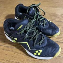 ヨネックスYONEX パワークッション　黒✖️黄のサムネイル
