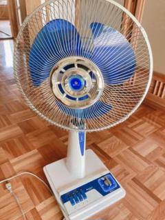 扇風機 SANYO 昭和レトロなボタン