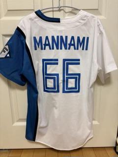 日本ハムファイターズホームユニフォーム万波選手ＤＴＦverＬサイズ 未使用・美品 practice-replica-uniform-