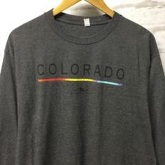 USA古着 COLORADO プリント ロンT サイズFREE