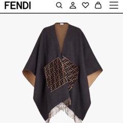 ◆値下げ◆FENDI ズッカ柄ポンチョ ストール レディース ◇値下げ◇FENDI ズッカ柄ポンチョ ストール レディース - メルカリ