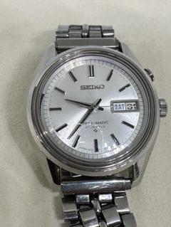 SEIKO Bell-Matic シルバー/ブラック レザーベルト ジャンク品 SEIKO L0F0033J0 プレザージュ 20mm 純正コードバン革ベルト